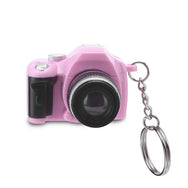 Fantasy Camera Desgin Led Keychains With Sound LED Flashlight